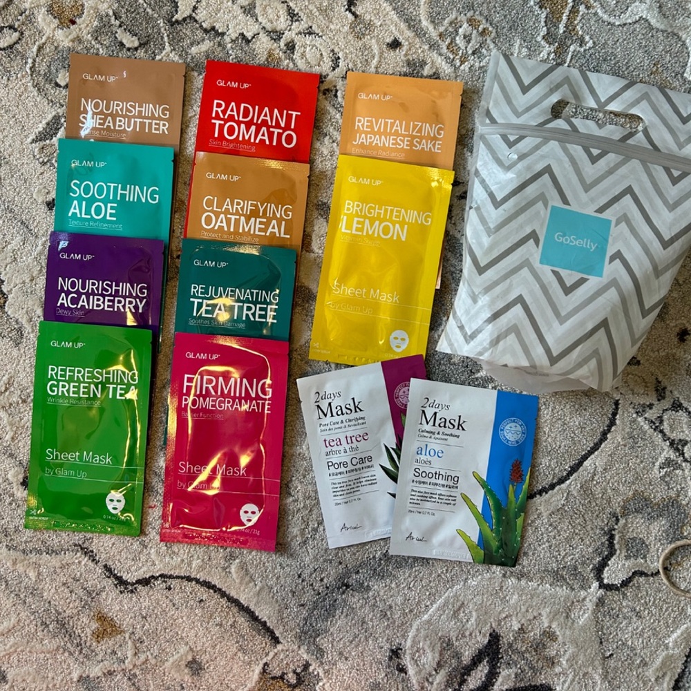 12 face masks